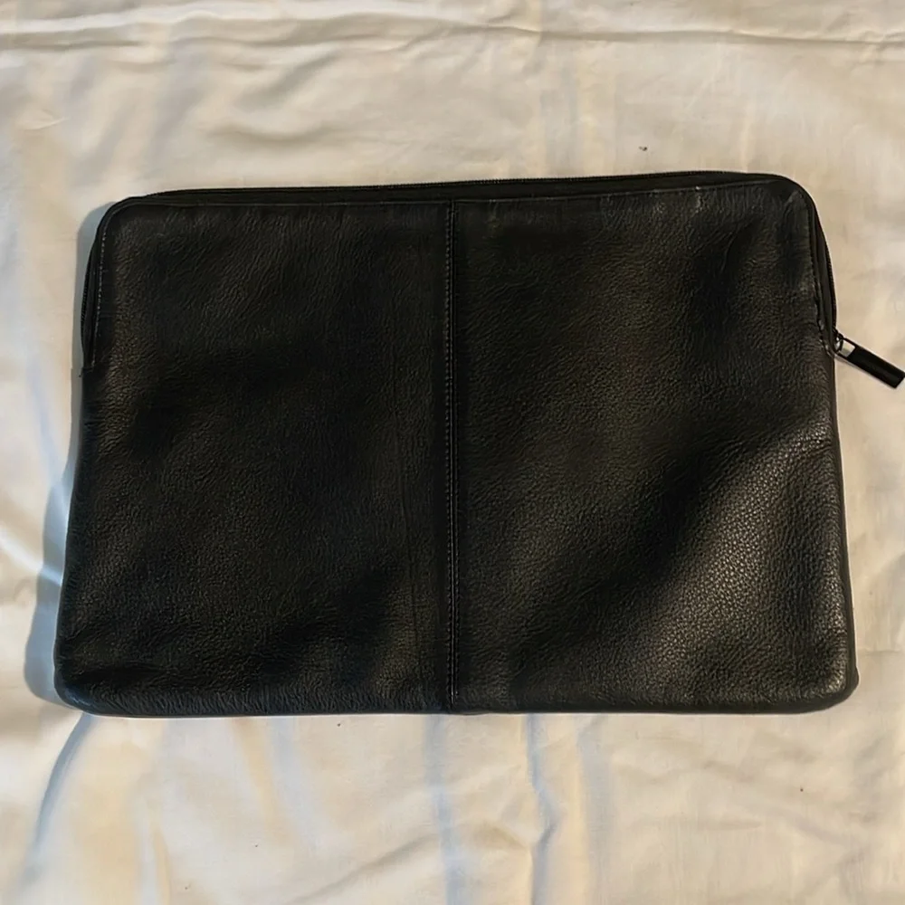 Decoded Leather Laptop Sleeve For 12” Mac Book